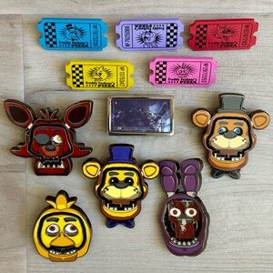 RARE BUNDLE ‼️ Five Nights At Freddy’s 🍕 (11) Collectible Pins!